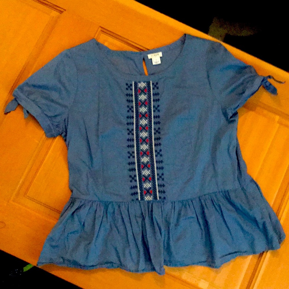 A casual J.Crew top